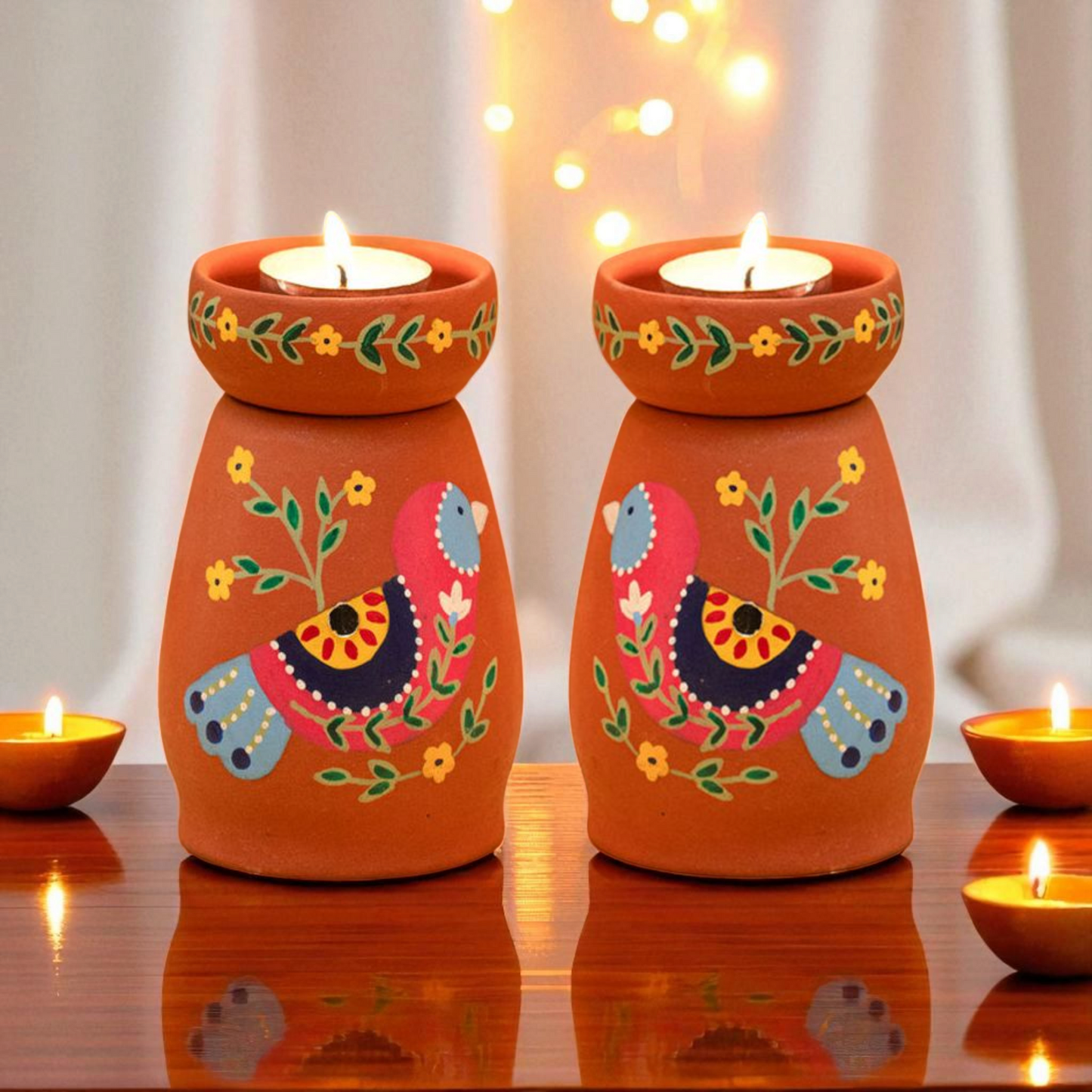 Chidia Rani-Themed Tea light Holders