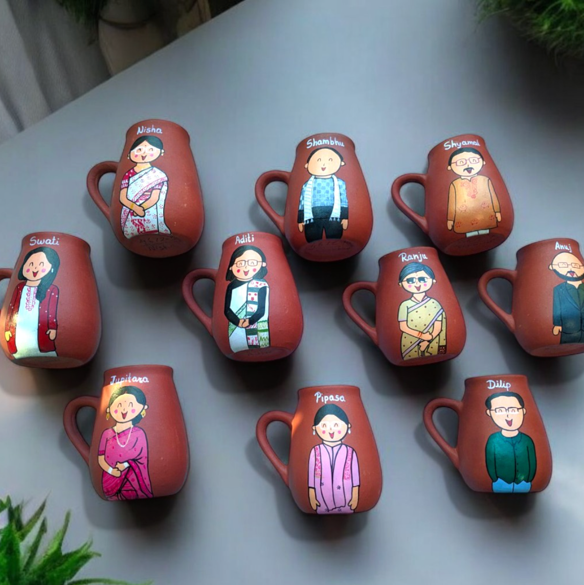 Photo Personalised Big Belly Mug - Single Character