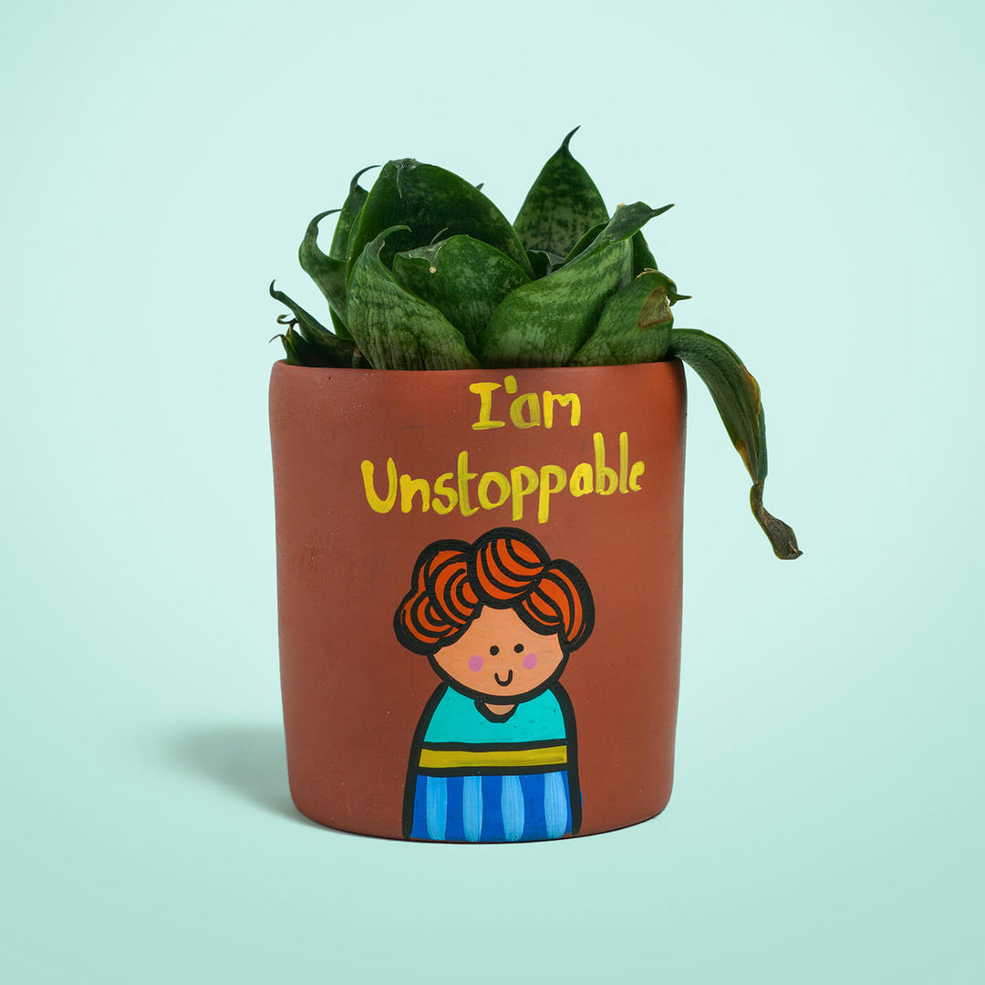Affirmation planterpots set of 6