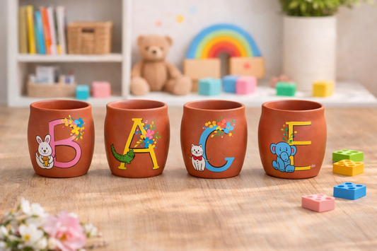 Monogram kullhads with : animal theme