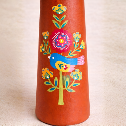 Chidiya Bottle, terracotta water bottle by Happy Earth Studio, view 3