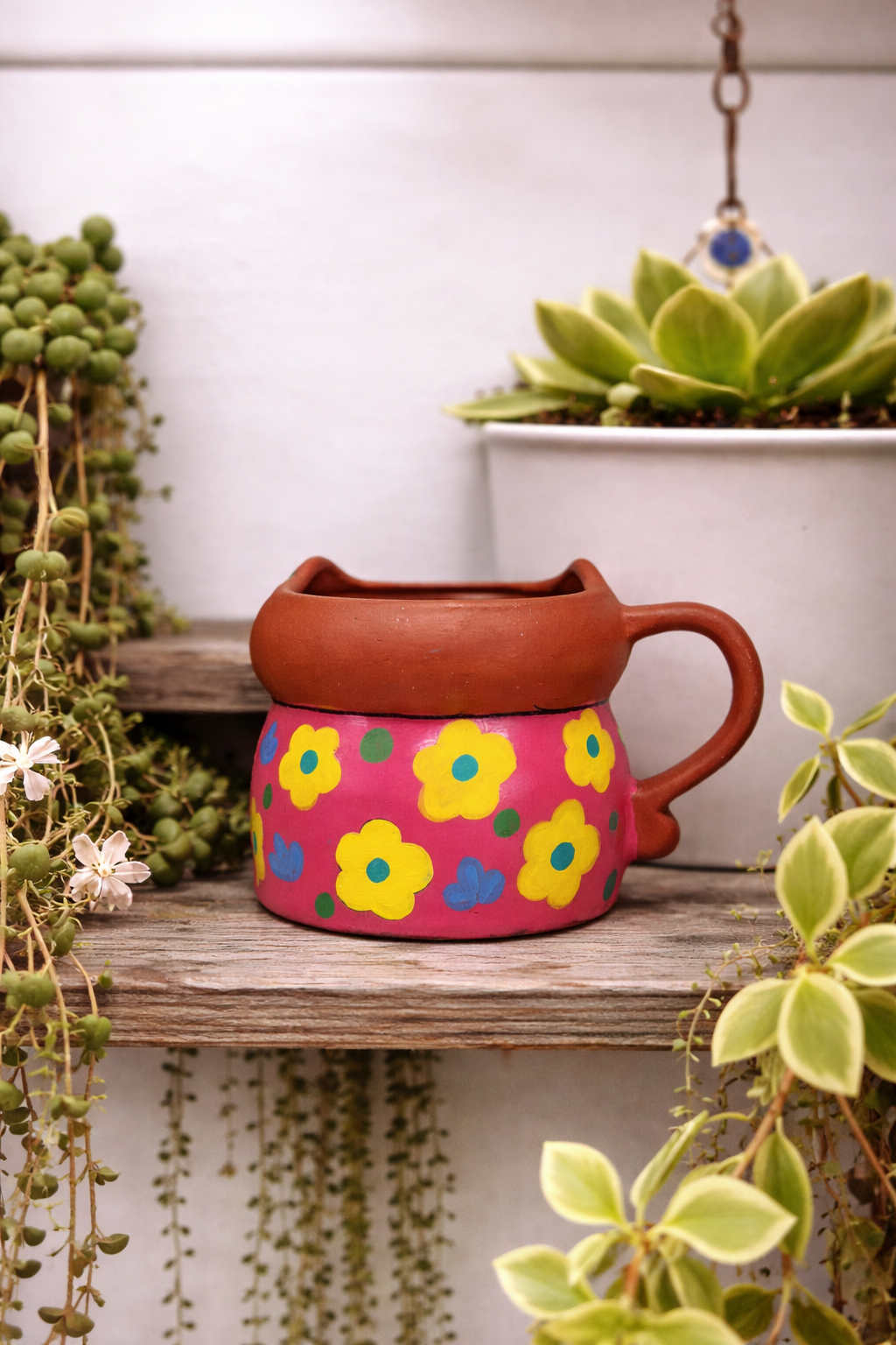 Cat with Green Scarf Mug