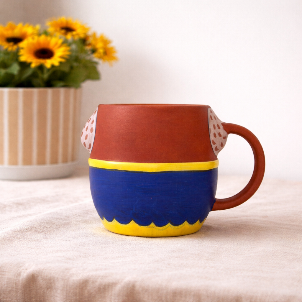 All Blue Swag Dog Mug