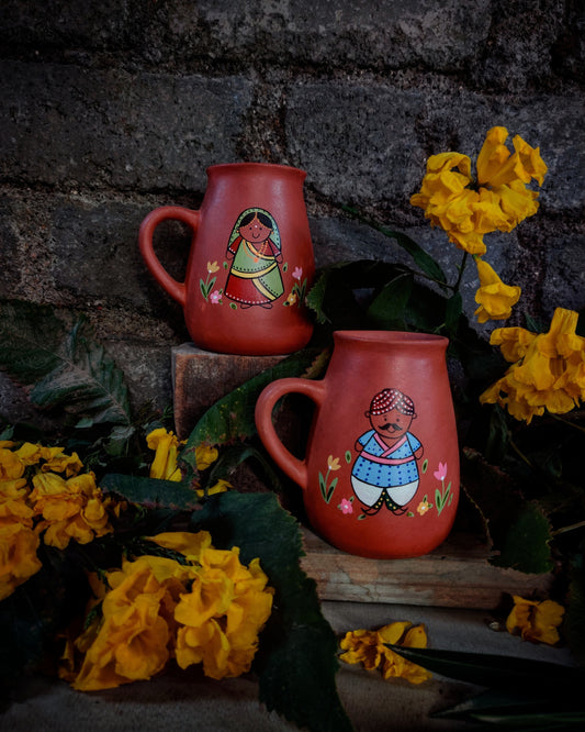 Gujrati Themed Regional Mug Set