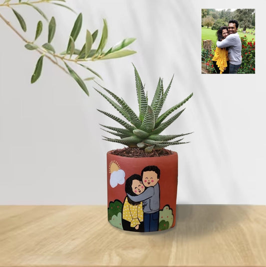 Photo Personalised Planterpot - 5 inch