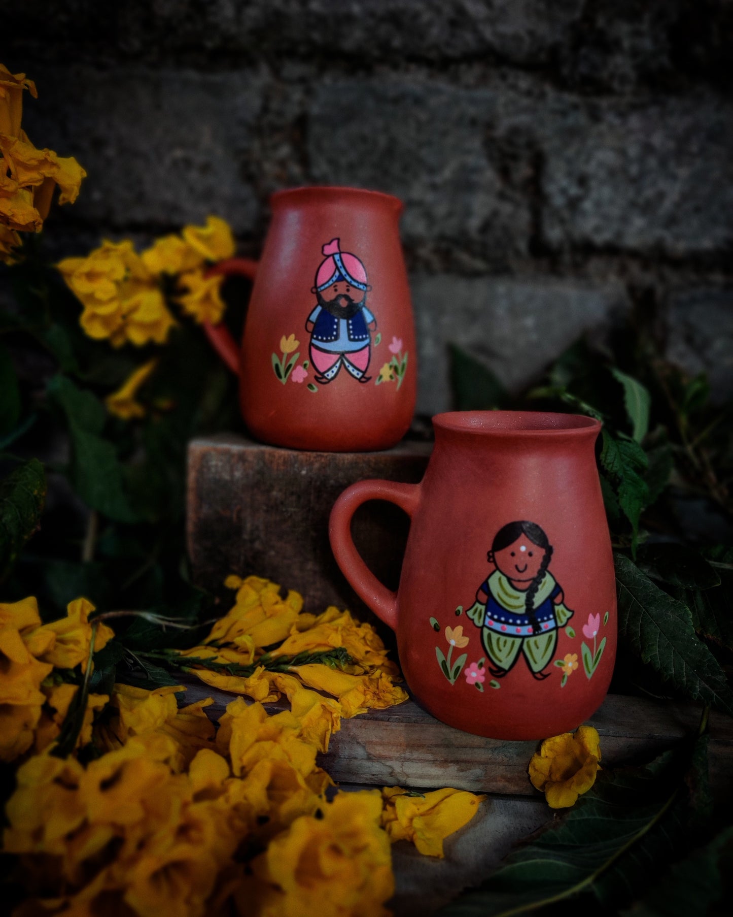 Punjabi Themed Regional Mug Set