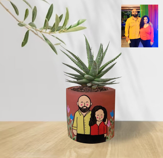 Photo Personalised Planterpot - 5 inch
