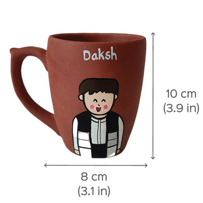 Photo Personalised Jumbo Mouth Mug - 2 Characters