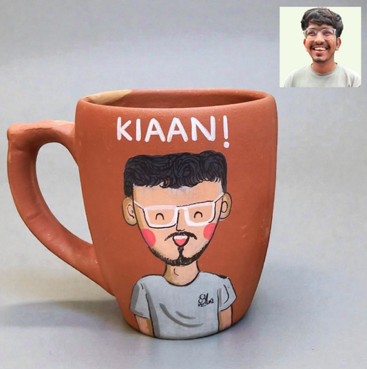 Photo Personalised Jumbo Mouth Mug - Single Character