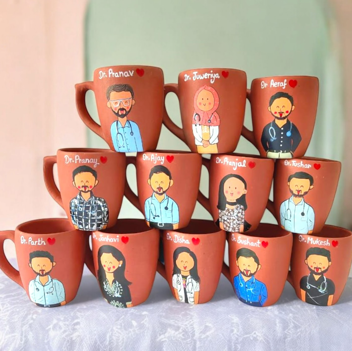Photo Personalised Jumbo Mouth Mug - Single Character