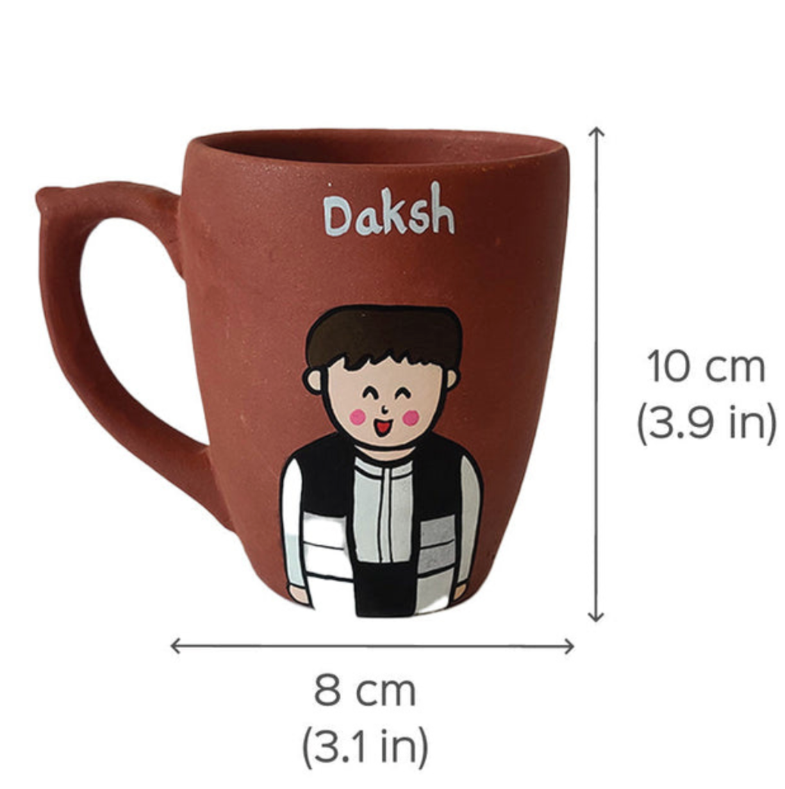 Photo Personalised Jumbo Mouth Mug - Single Character