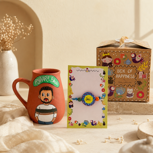 Photo personalised rakshabandhan  gift combo for brother