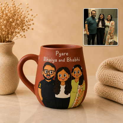 Photo personalised mug  for siblings