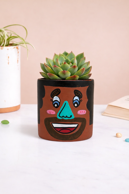 Golu Face Mini Planter pot