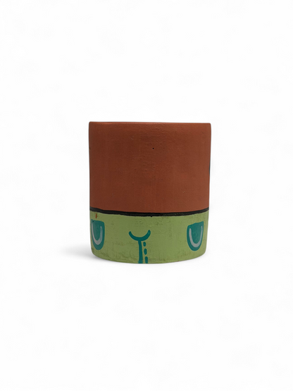 Little Ele Mini Planter Pot, terracotta planter by Happy Earth Studio, view 4