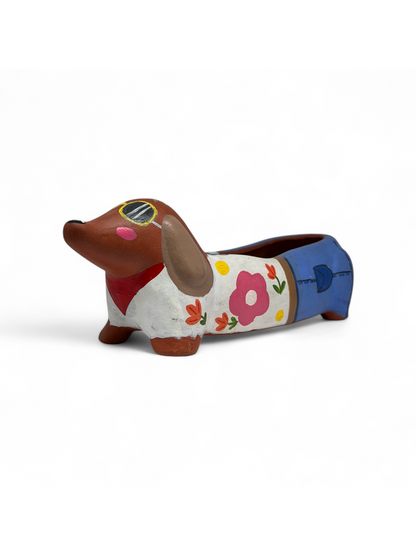 Little Hearts  Dog Planter
