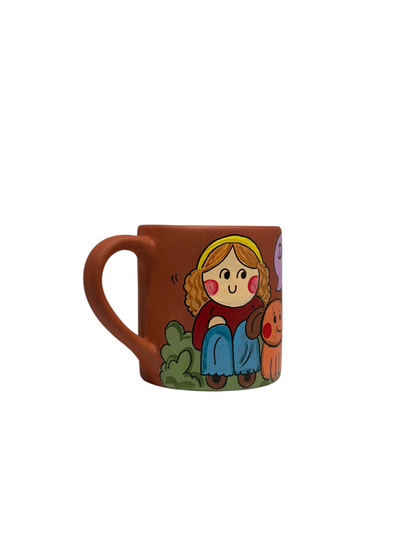 Dog Mom Mug, terracotta mug by Happy Earth Studio, view 3