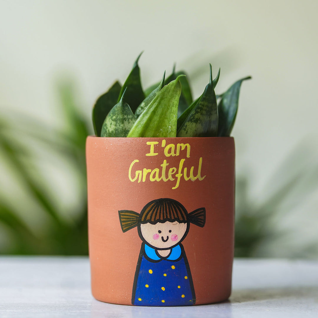 Affirmation planterpots set of 6