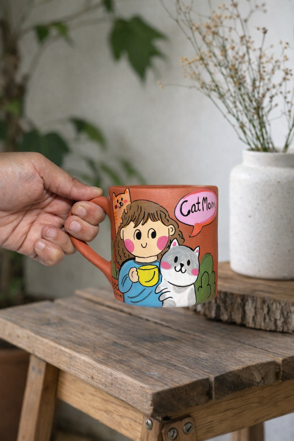 Cat Mom Mugs