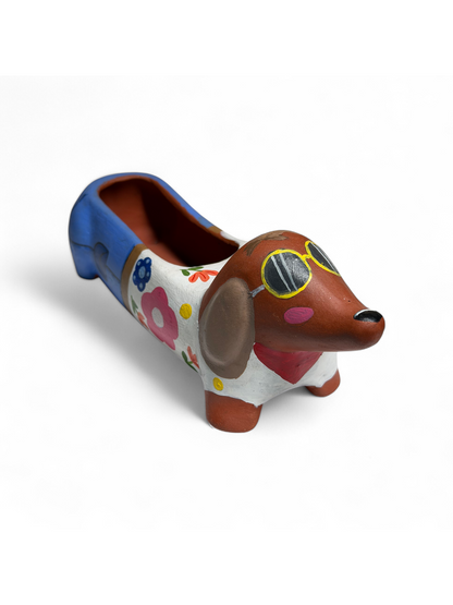 Little Hearts  Dog Planter